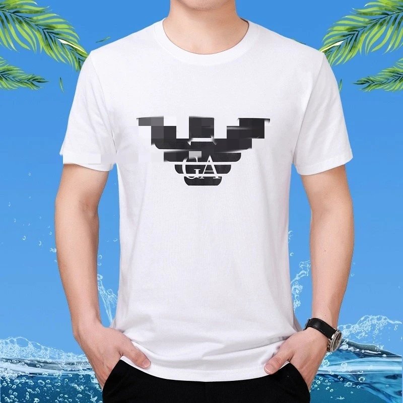 Armani White Short Sleeve T-Sh