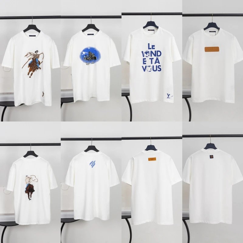 Louis Vuitton White Graphic T-