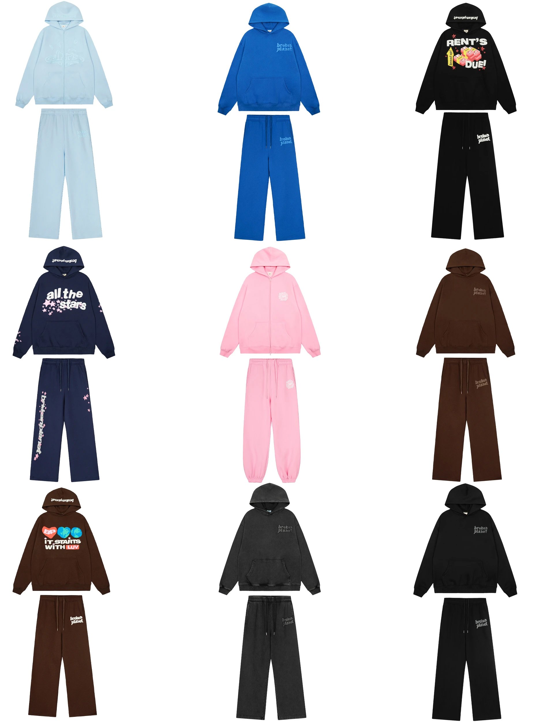 Broken Planet Hoodie and Pants