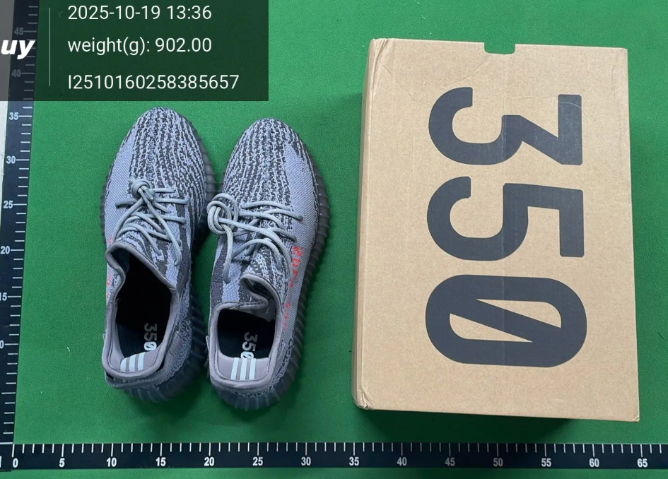 Unbranded Sneakers 350 Knit Lace-Up image 4