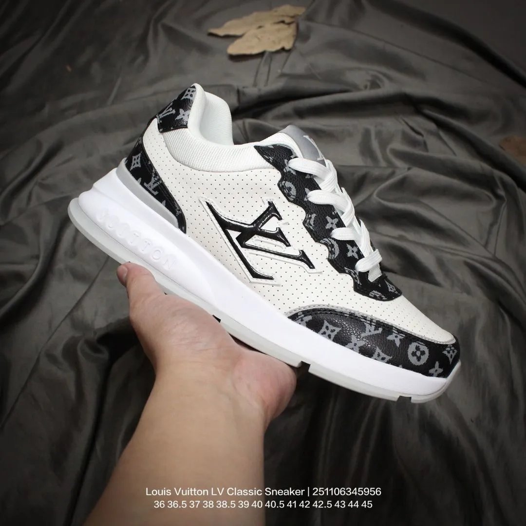 Louis Vuitton Sneakers Low-Top Monogram Lace-Up — LV0018