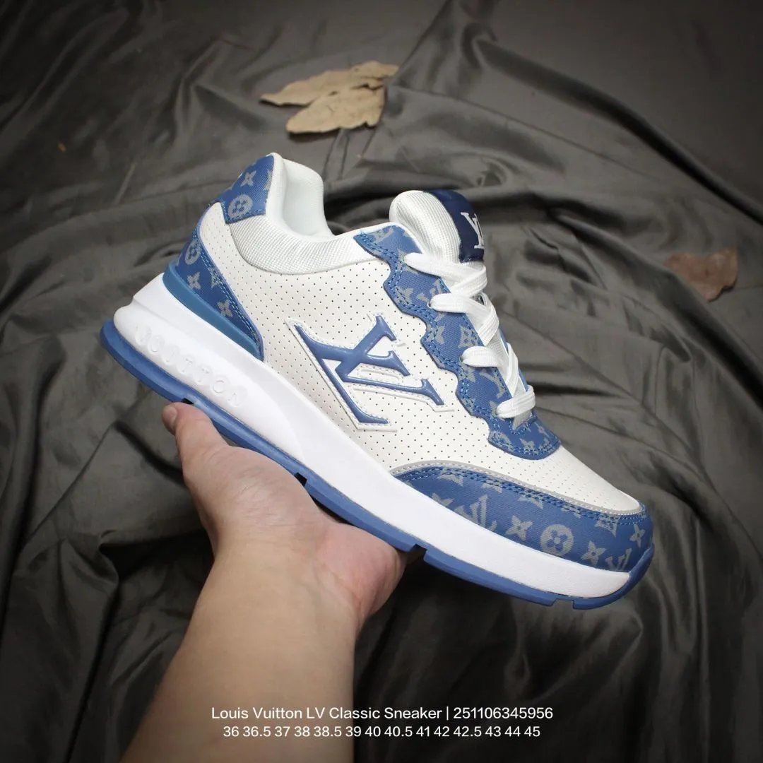Louis Vuitton Sneakers Low-Top Monogram Lace-Up — LV0020