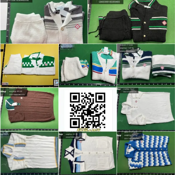 Fred Perry Knit Polo White Green Navy Striped Sweater Polo Shirt - 3