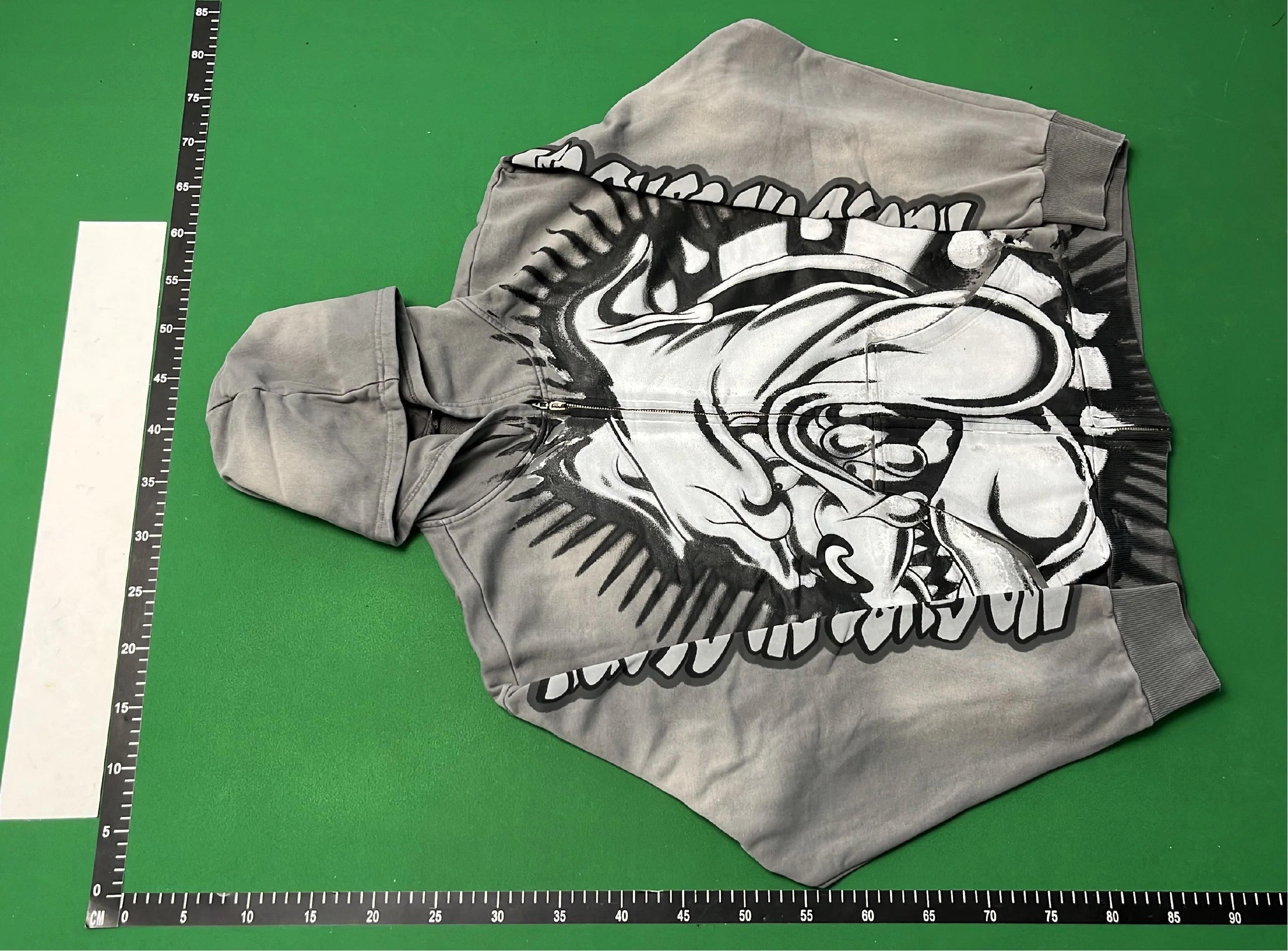 Dog Head Faded Hoodie photo 2