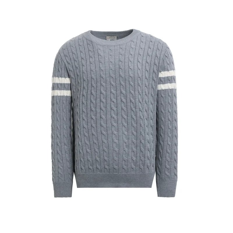 Moncler Men's Wool Knit Sweater photo 2