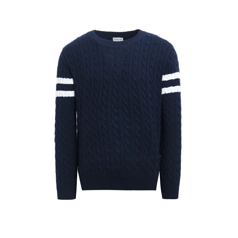 Moncler Men's Wool Knit Sweater photo 3