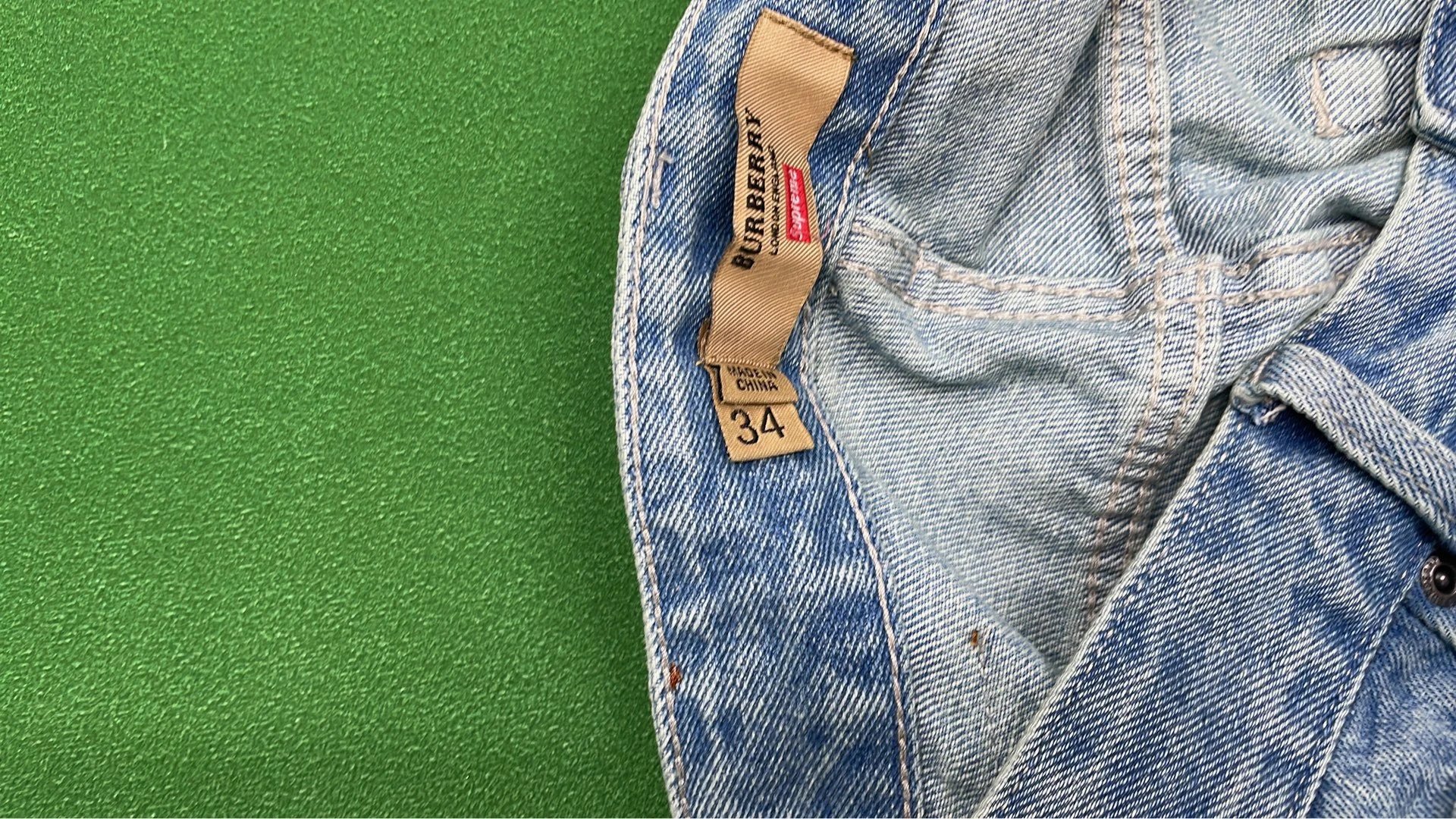 S.P×BR Horse Embroidered Jeans photo 6