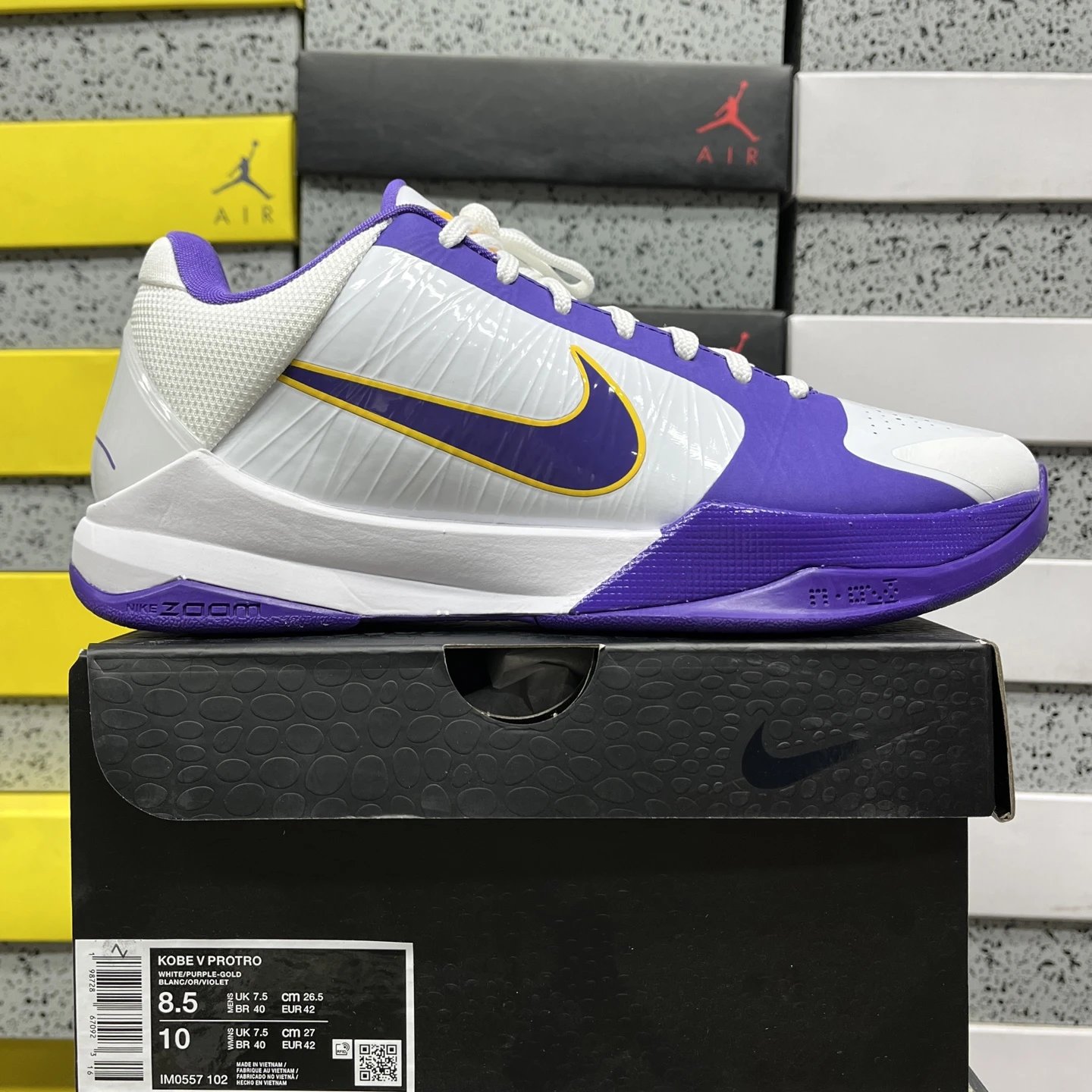 Nike Kobe 5 Protro Lakers IM0557-102