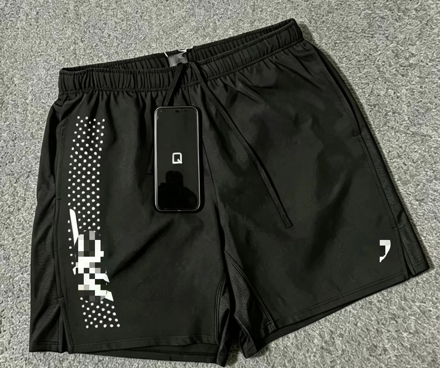 Black Asian shorts
