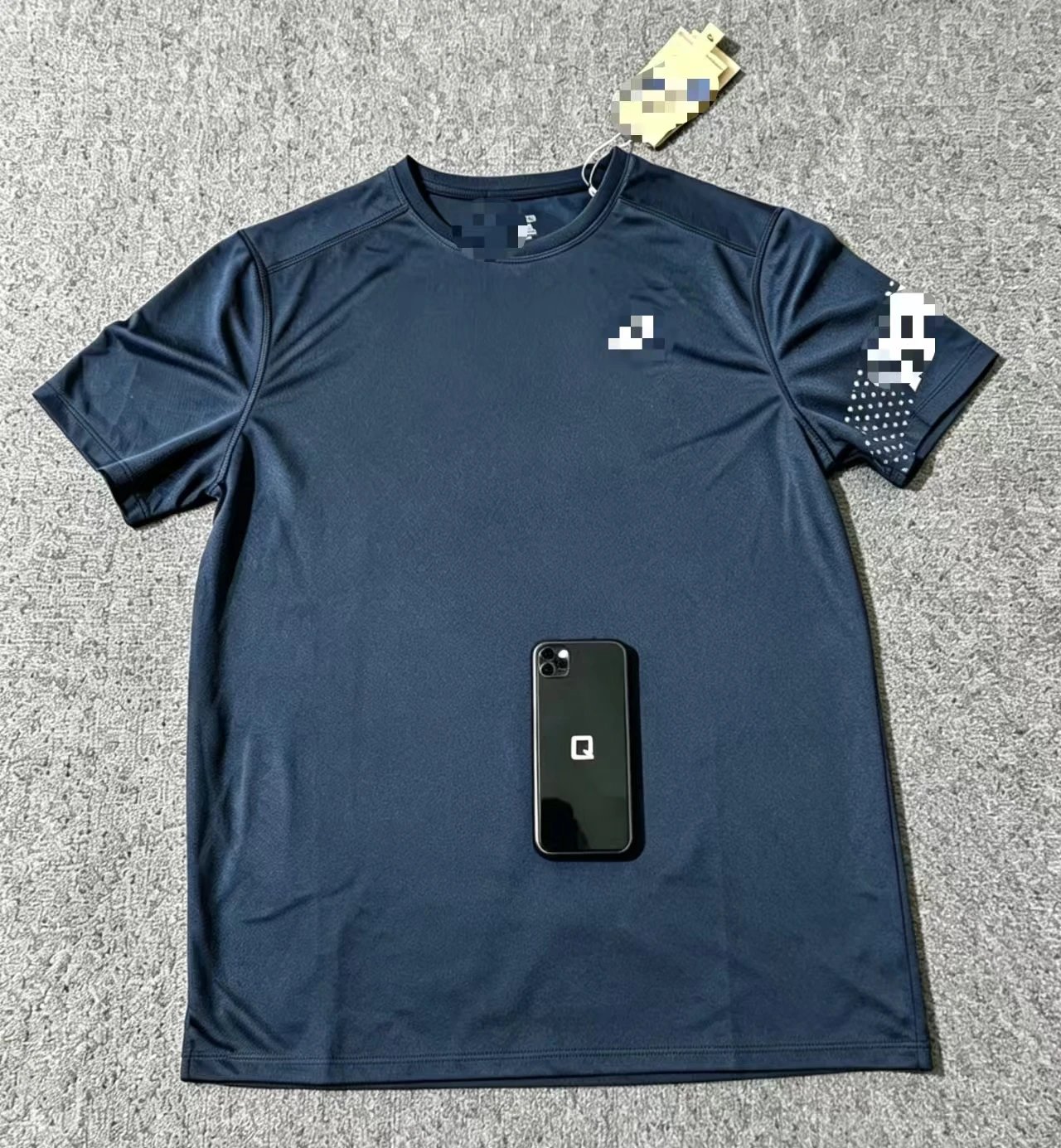 Tibetan blue T-shirt