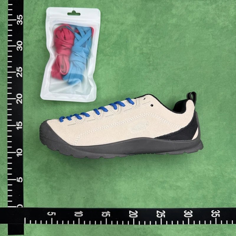 Design Keen Targhee Low Beige / Blue Sneakers