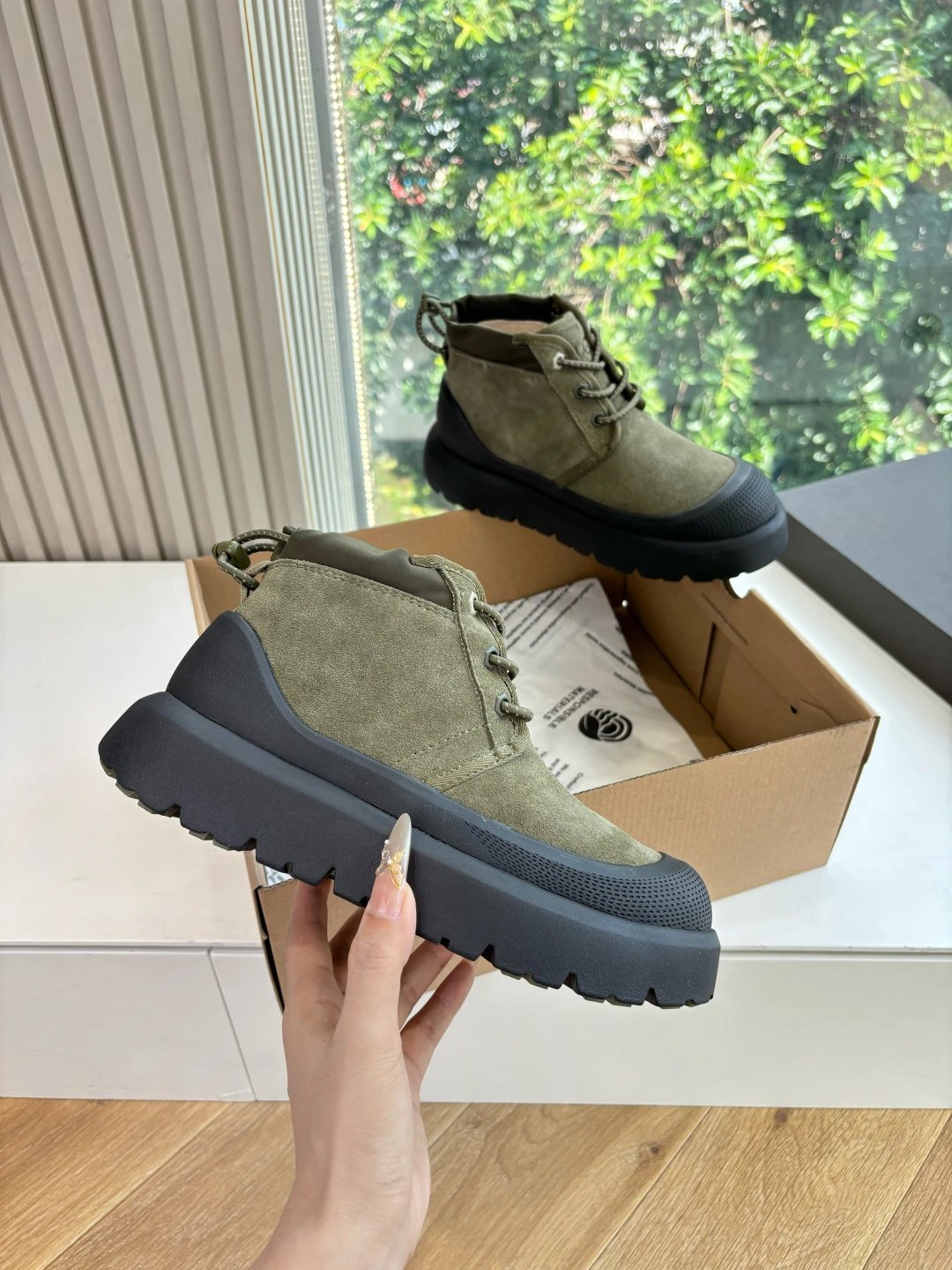 UGGG026 FW New Green Platform Slippers - UGG - Cnfans - $80.65