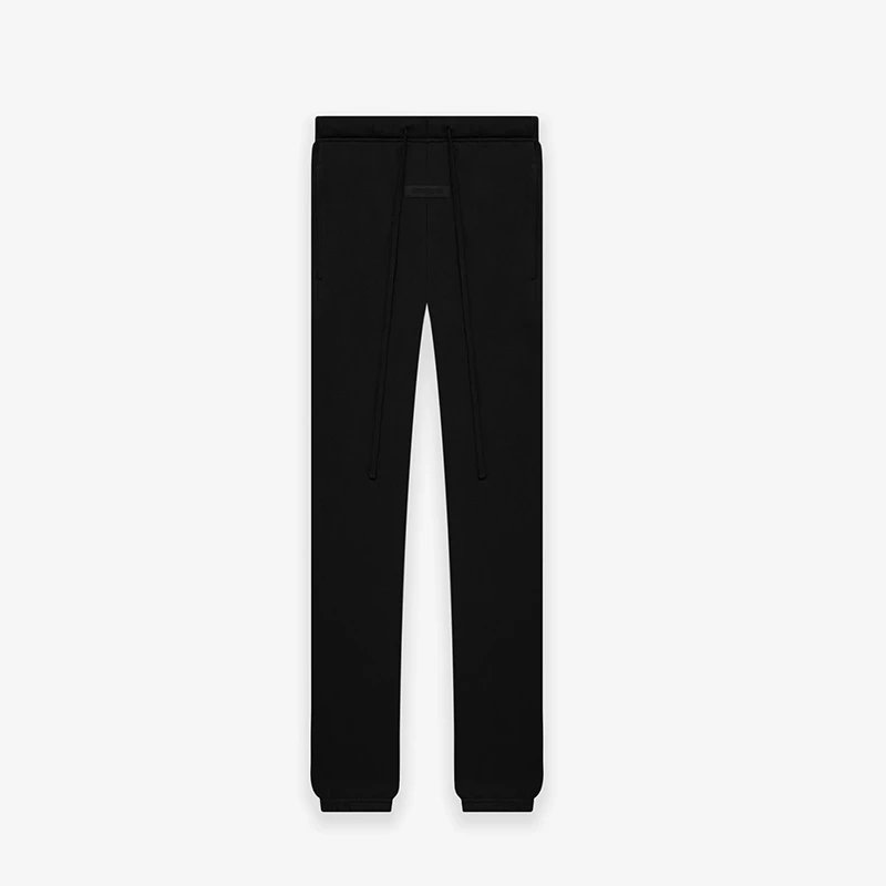 Blue and black leg tied pants/TRETCH LIMO
