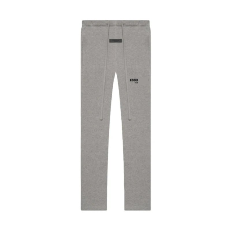Dark Oatmeal Straight-Leg Pants - 05