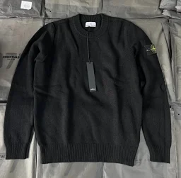 thumbnail for Seller clearance with no after-sales service. Stone lsl*an Stone Island classic patch patch logo pullover knit sweater