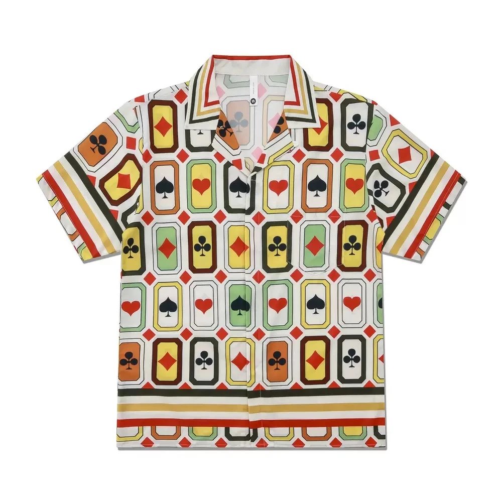 Hawaiian-Style Resort Wear Short-Sleeved Shirt photo 8