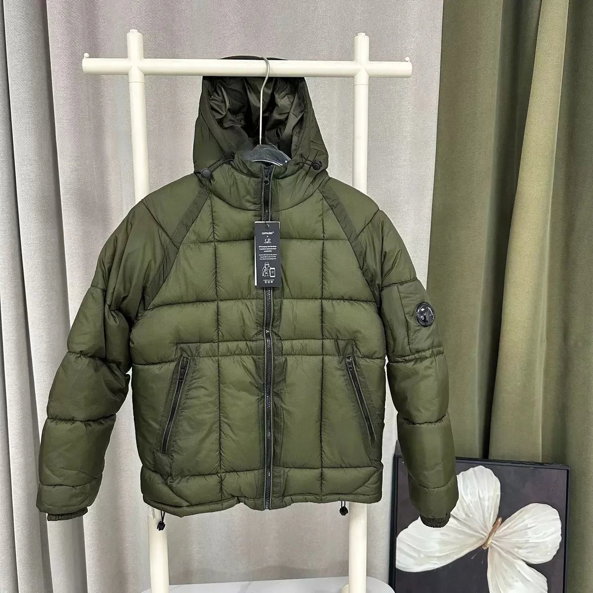 C.P. Company Lens Detail Padded Jacket photo 3