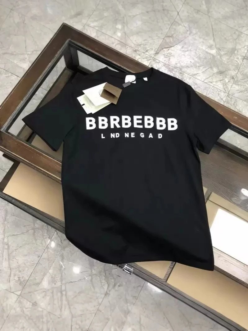 Burberry Graphic Print Black Casual T Shirt