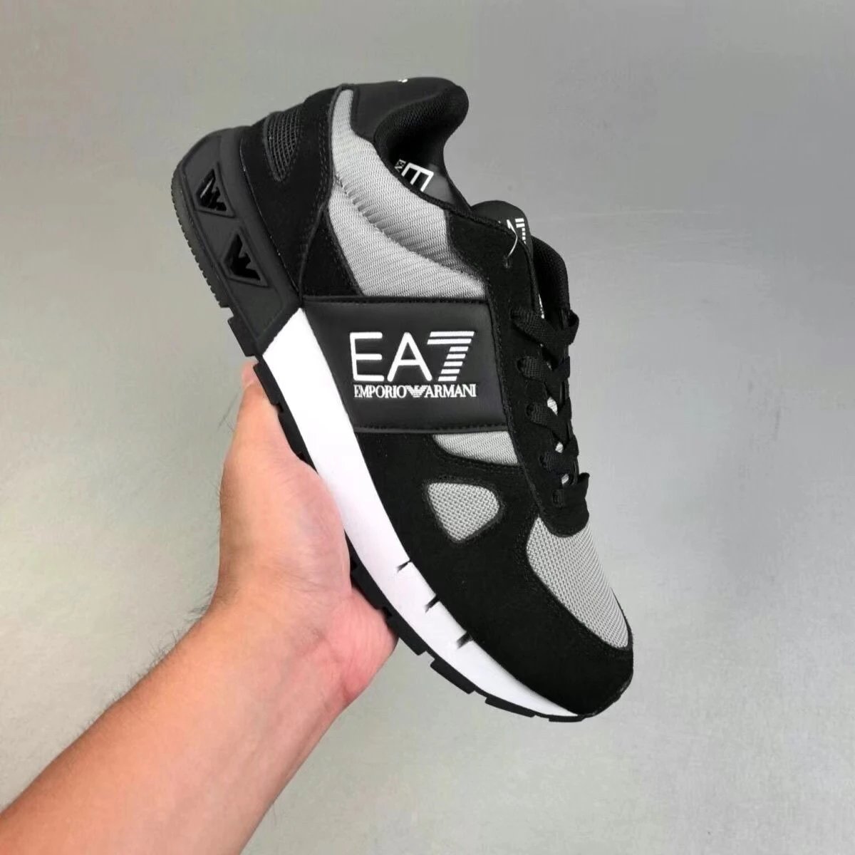 EA7 Black Sneakers