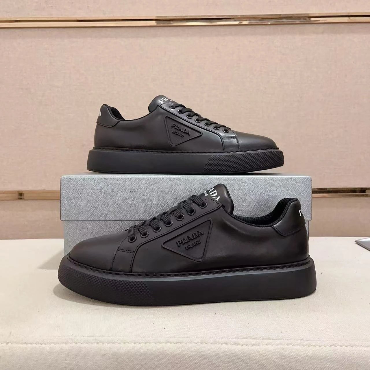 Prada Black Sneakers