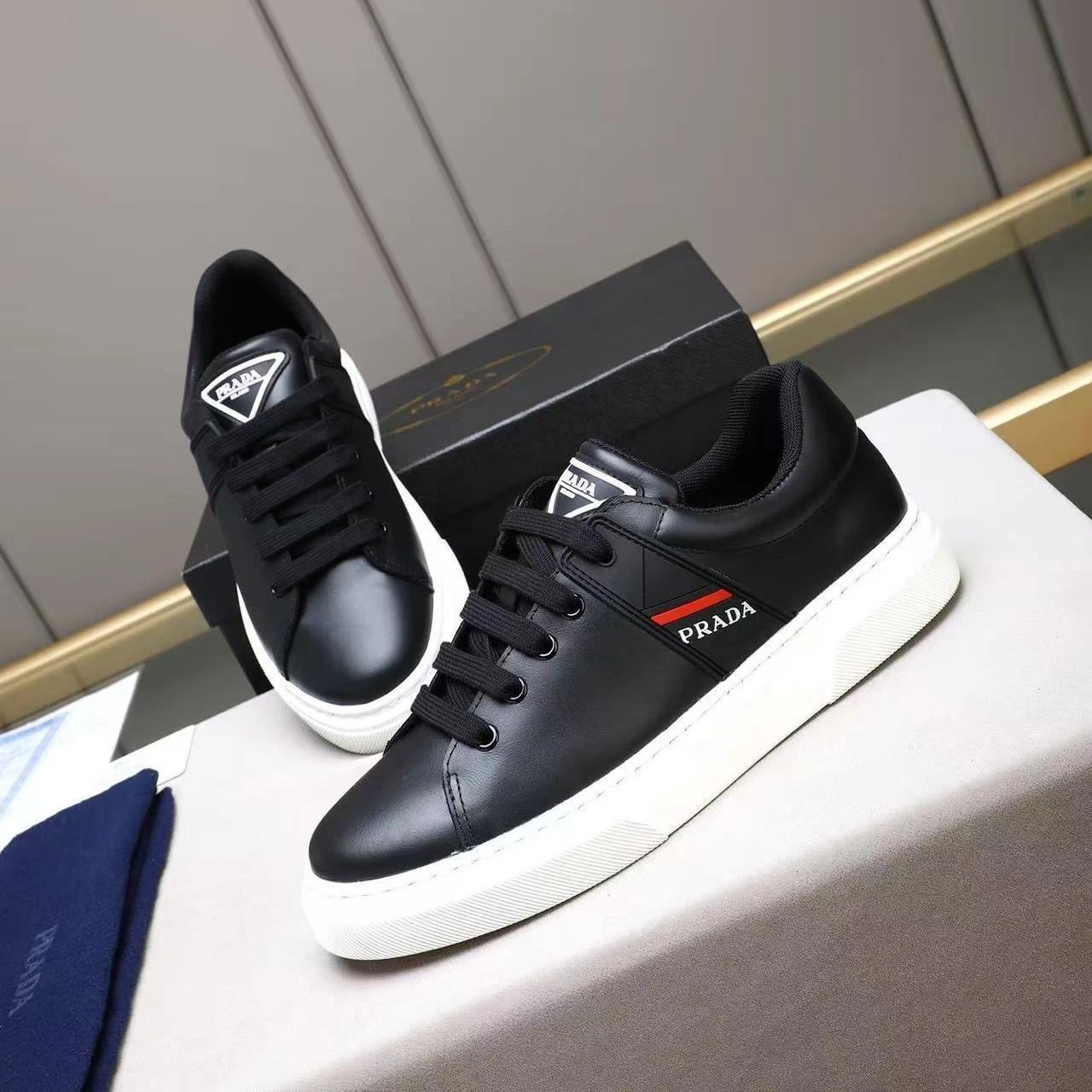 Prada Black Sneakers