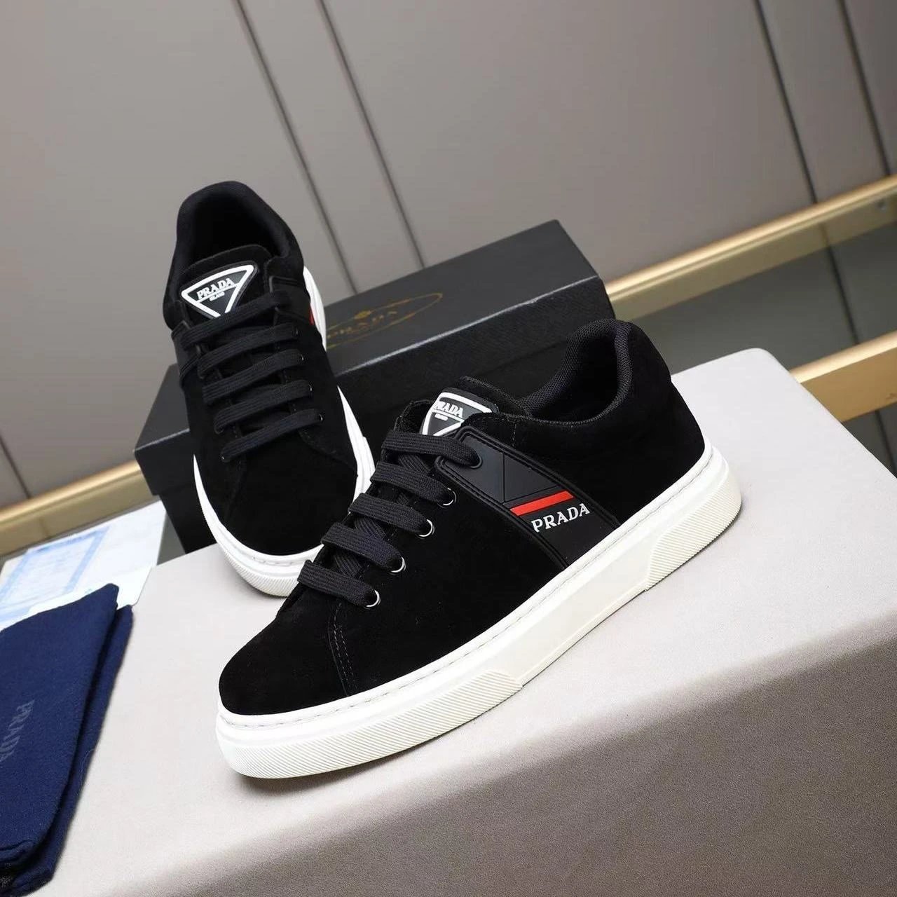 Prada Black Sneakers