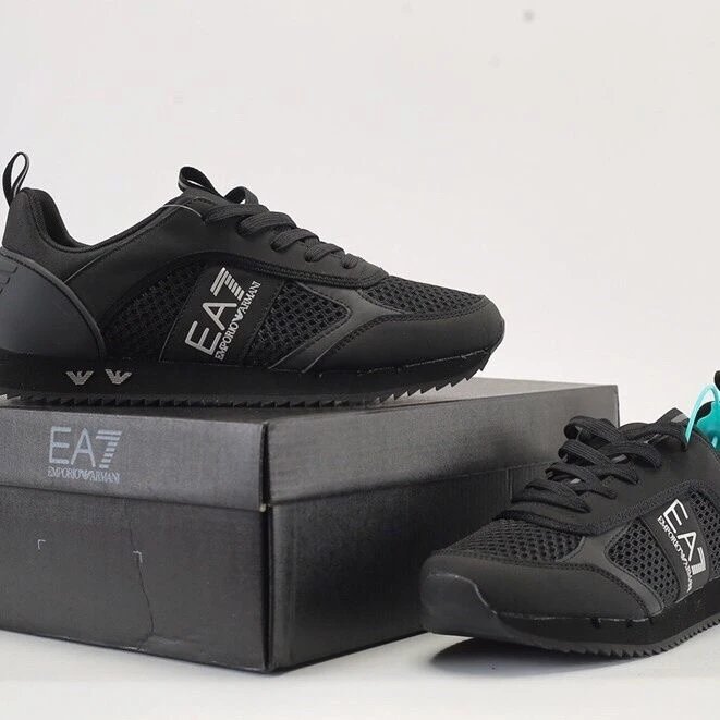 EA7 Black Sneakers