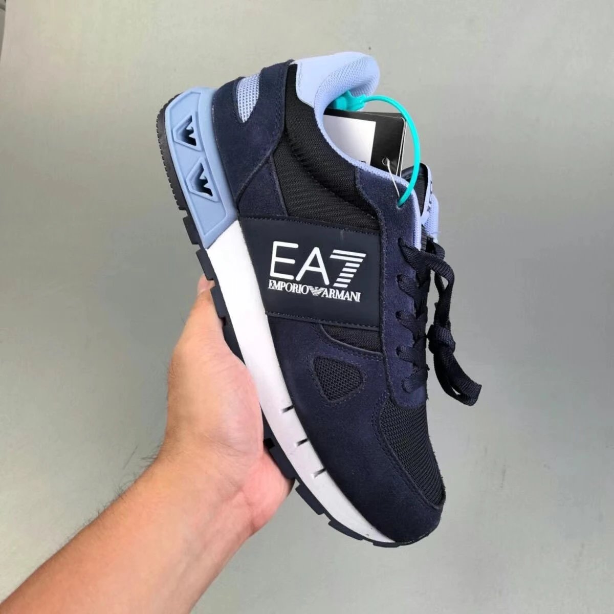 EA7 Navy Sneakers