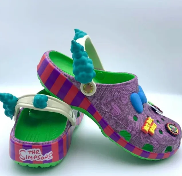 Crocs The Simpsons Purple Clogs