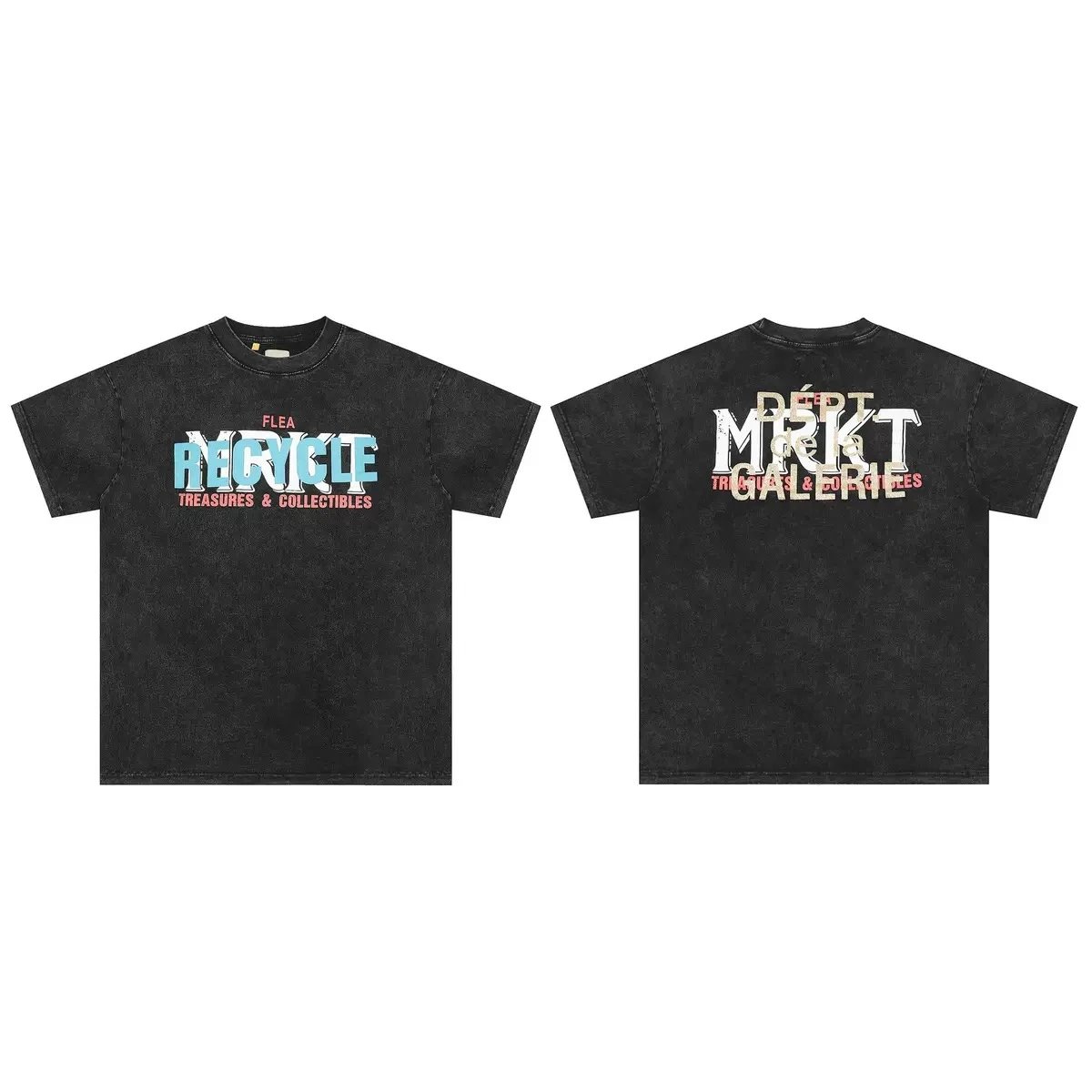 MRKT Recycle Black T