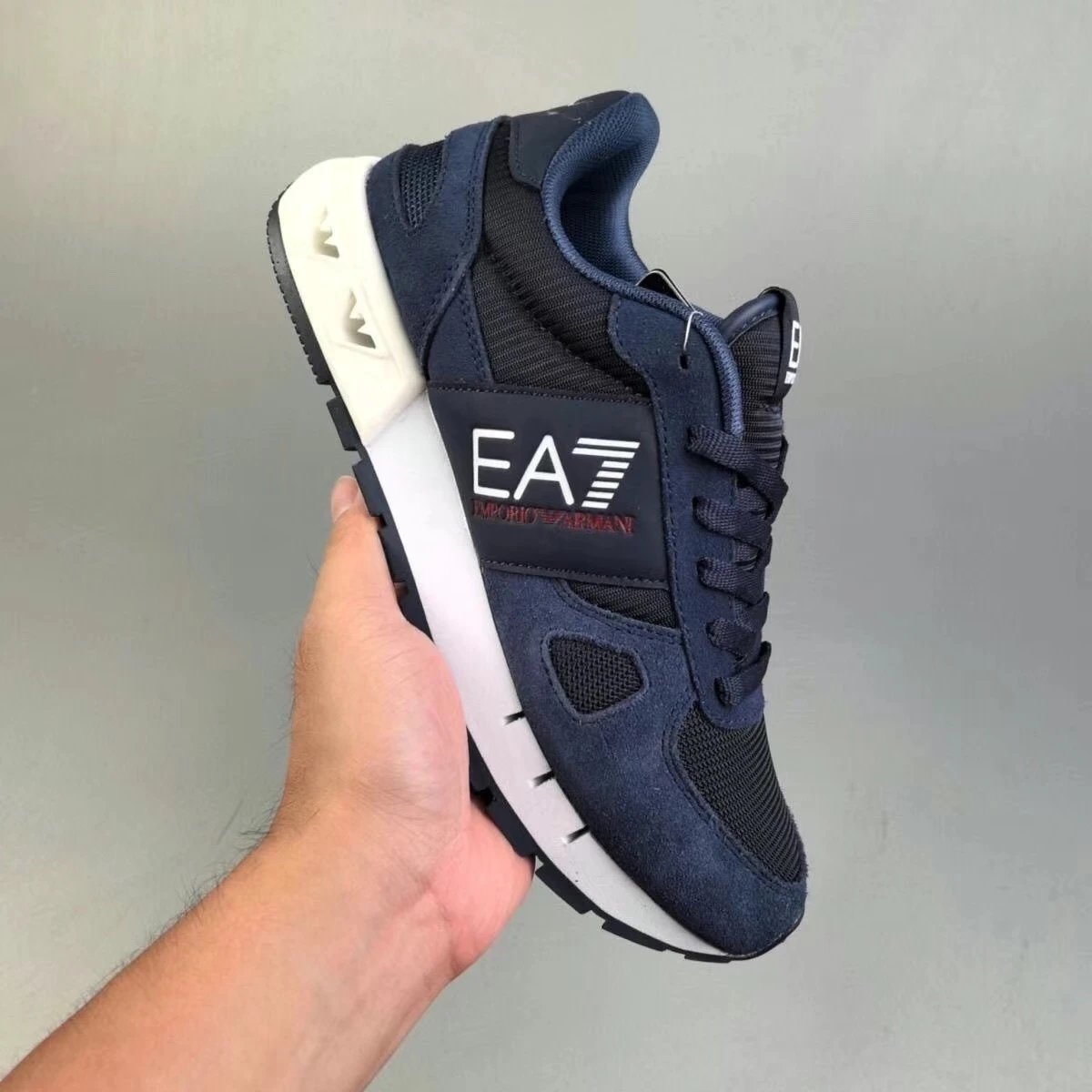 EA7 Navy Sneakers