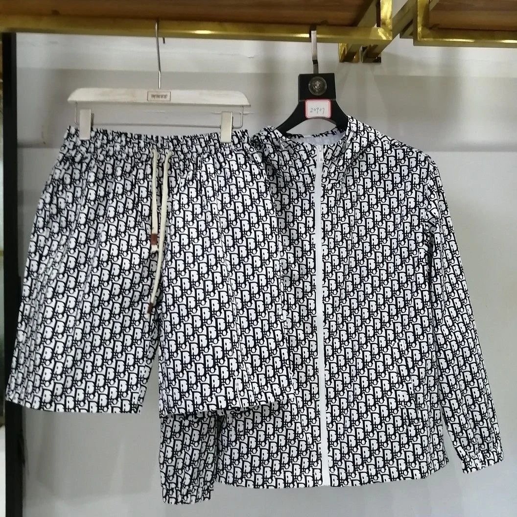 Dior Short-sleeve polo shirt with all-over Oblique motif image 7
