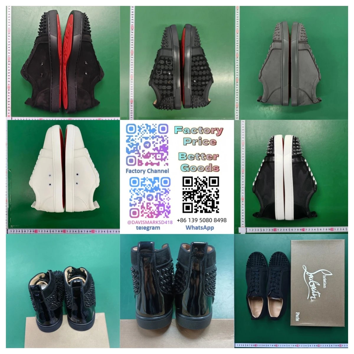 Christian Louboutin Ag08 Studded Sneakers