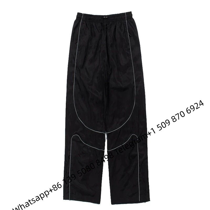 Design Technical Track Pants Black