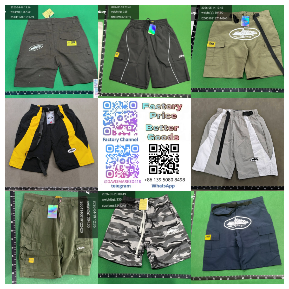 AG08 Cross border Foreign Trade American New Type Five Part Pants Men's and Women's Work Shorts Sports Shorts Casual Versatile Elastic Waist WSapp+86 139 5080 8498