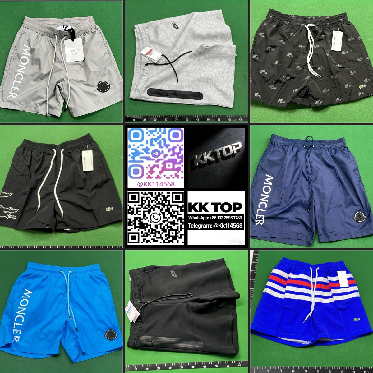 KK10 - High Quality 2026 New Collection Shorts Set with Correct Logo WhatsApp: +86 132 2593 7783