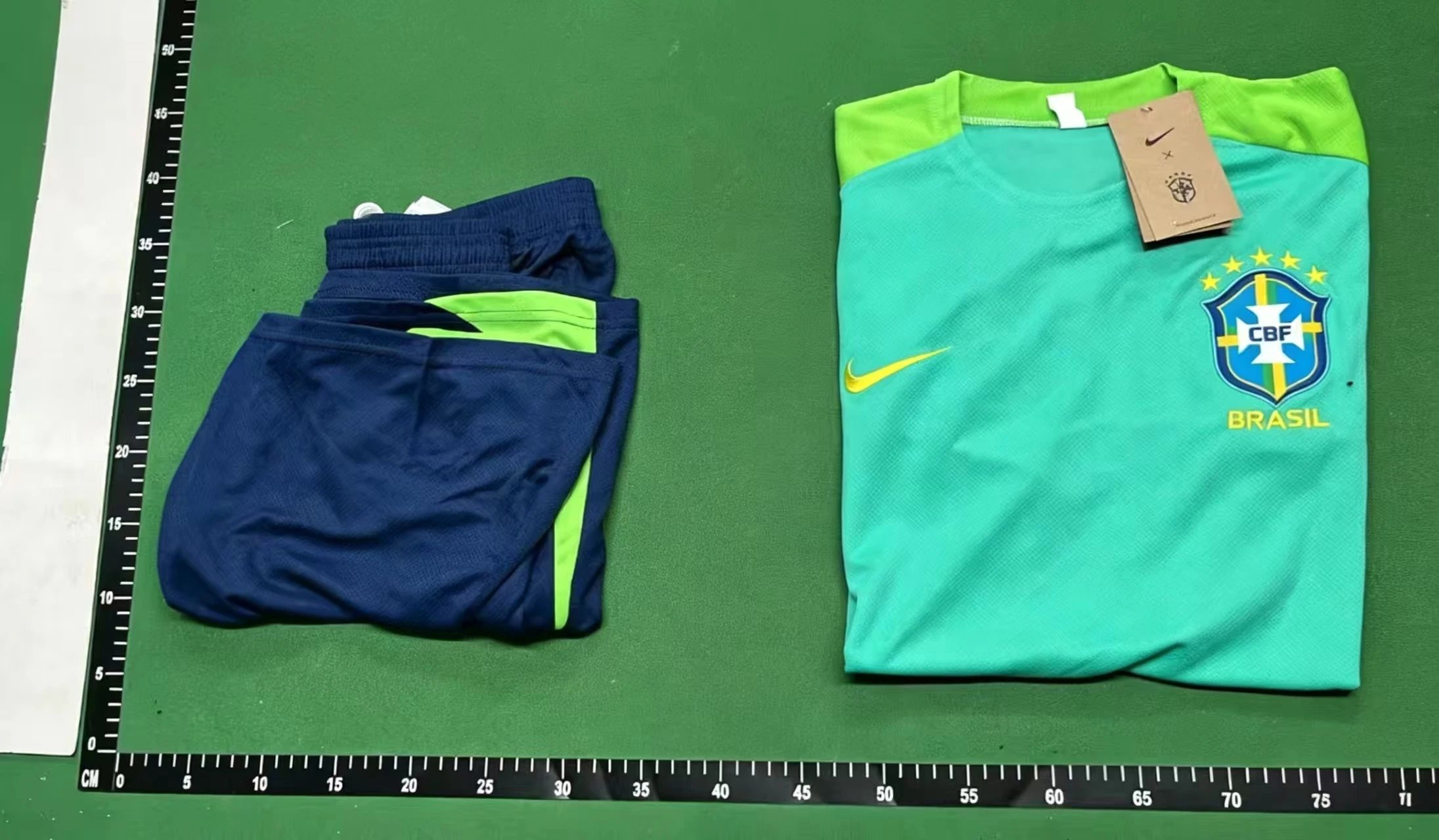 Nike Brazil Cbf Training Jersey/Shorts