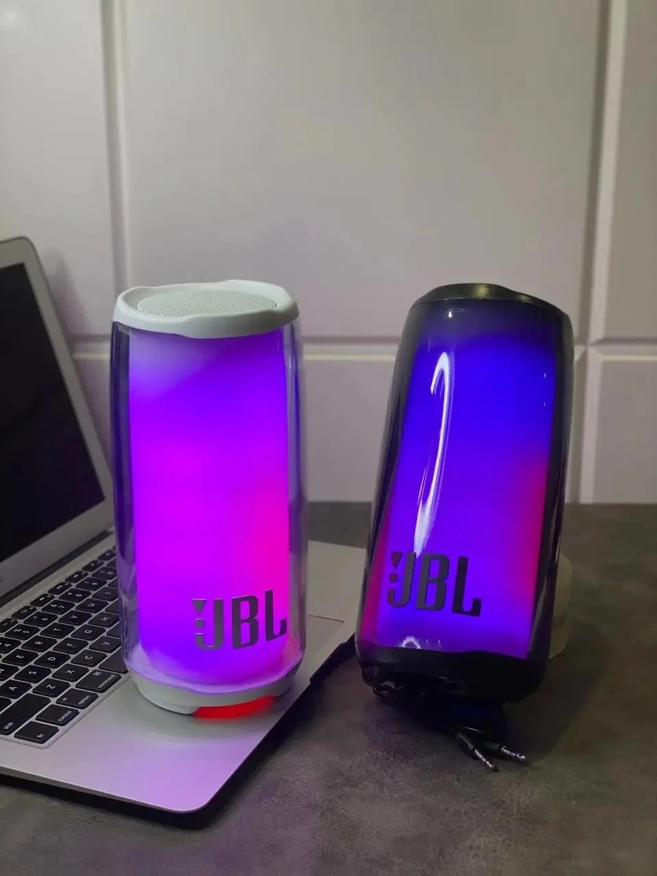 JBL default black (please note if white is required)