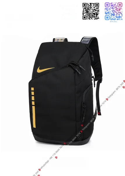 Nike Elite Backpack Black / Gold - 1
