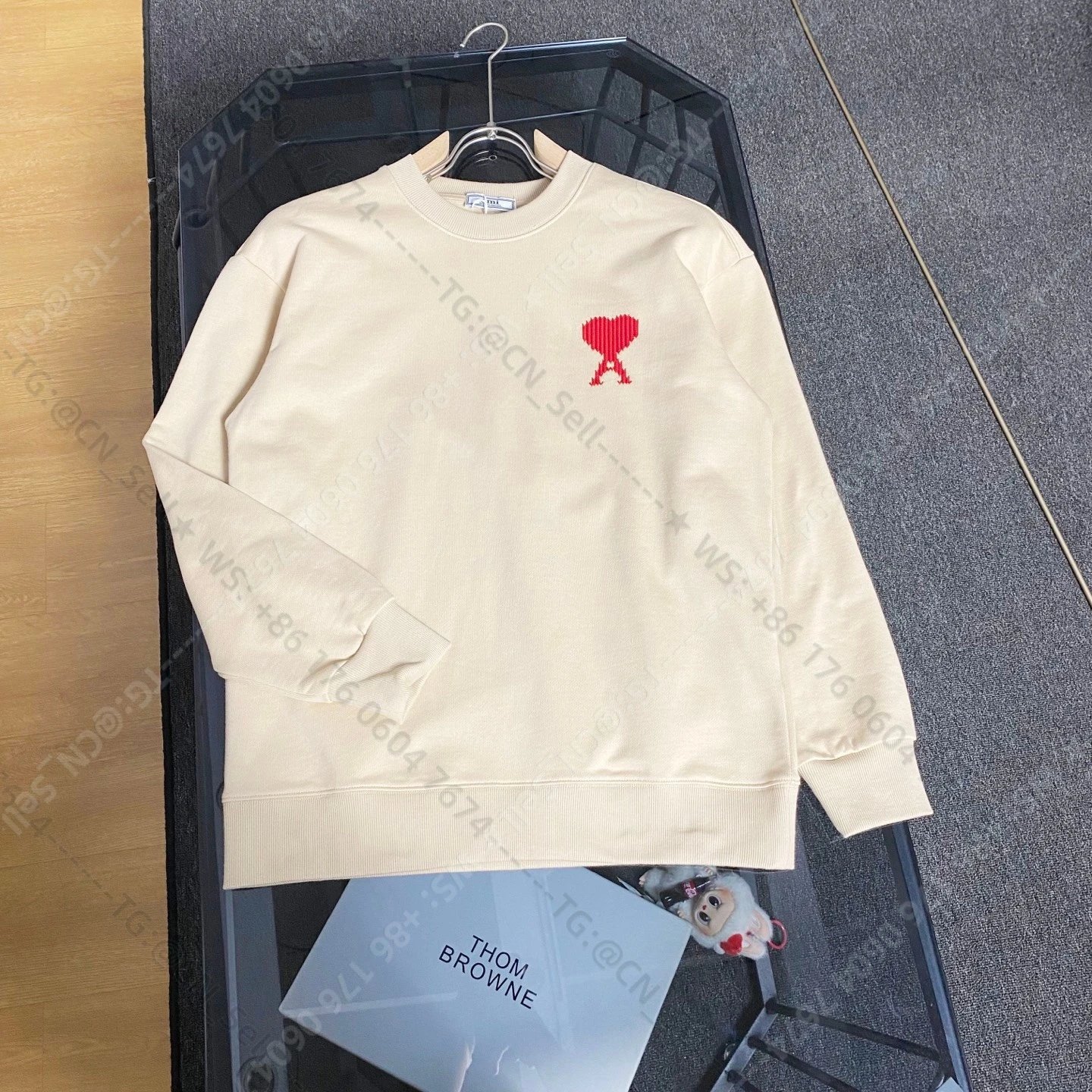 Burberry Mixed crewneck sweatshirt designs — AMI-4