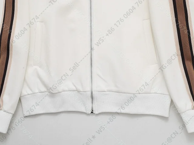 Louis Vuitton Tracksuits Zip-Up Track Jacket and Pants Set with Side Stripes product detail image 3