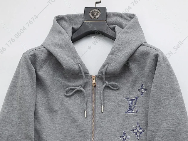 Louis Vuitton Tracksuits Zip-Up Track Jacket and Pants Set with Side Stripes product detail image 16