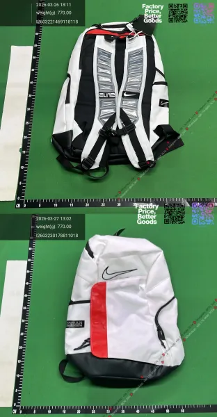 Nike Elite Backpack White / Black / Red - 1
