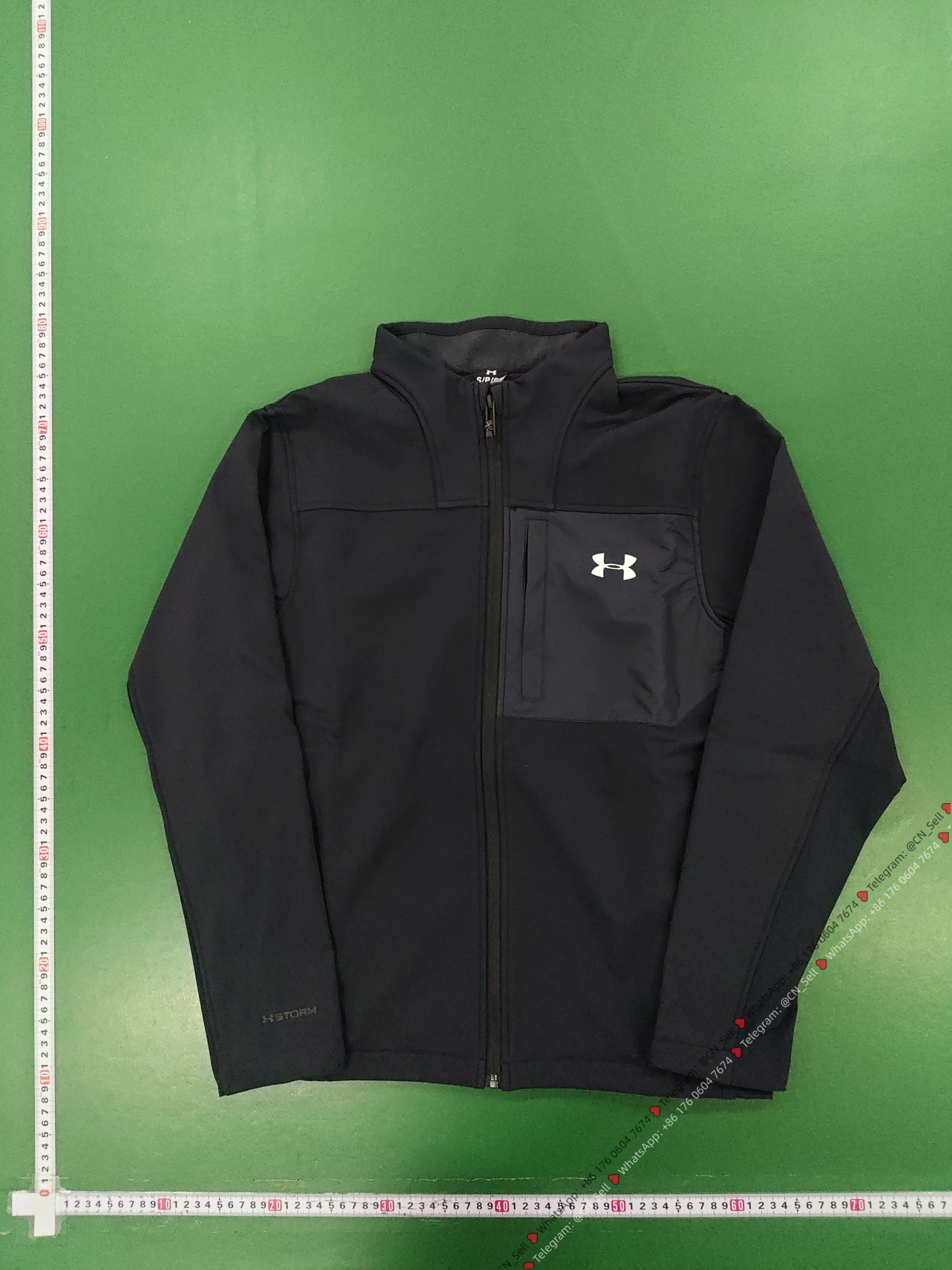 【Sale!】UA Jacket - Stand Collar Navy