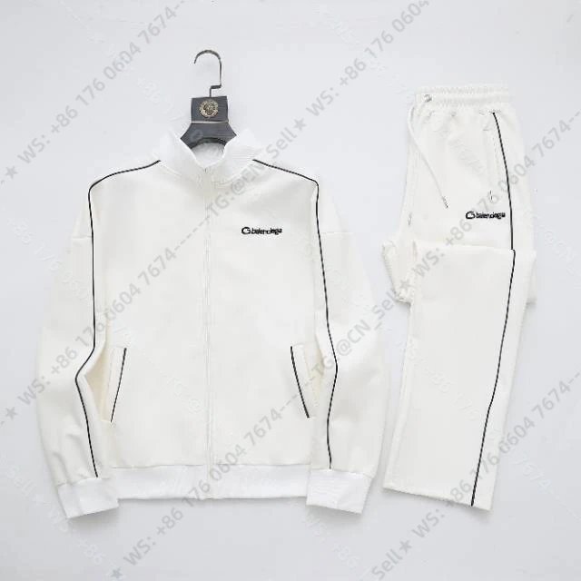 Louis Vuitton Tracksuits Zip-Up Track Jacket and Pants Set with Side Stripes — 26