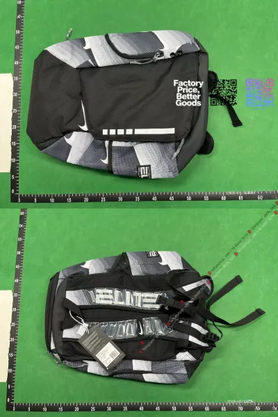 Nike Elite Basketball Backpack Black / Gray Camo - 1