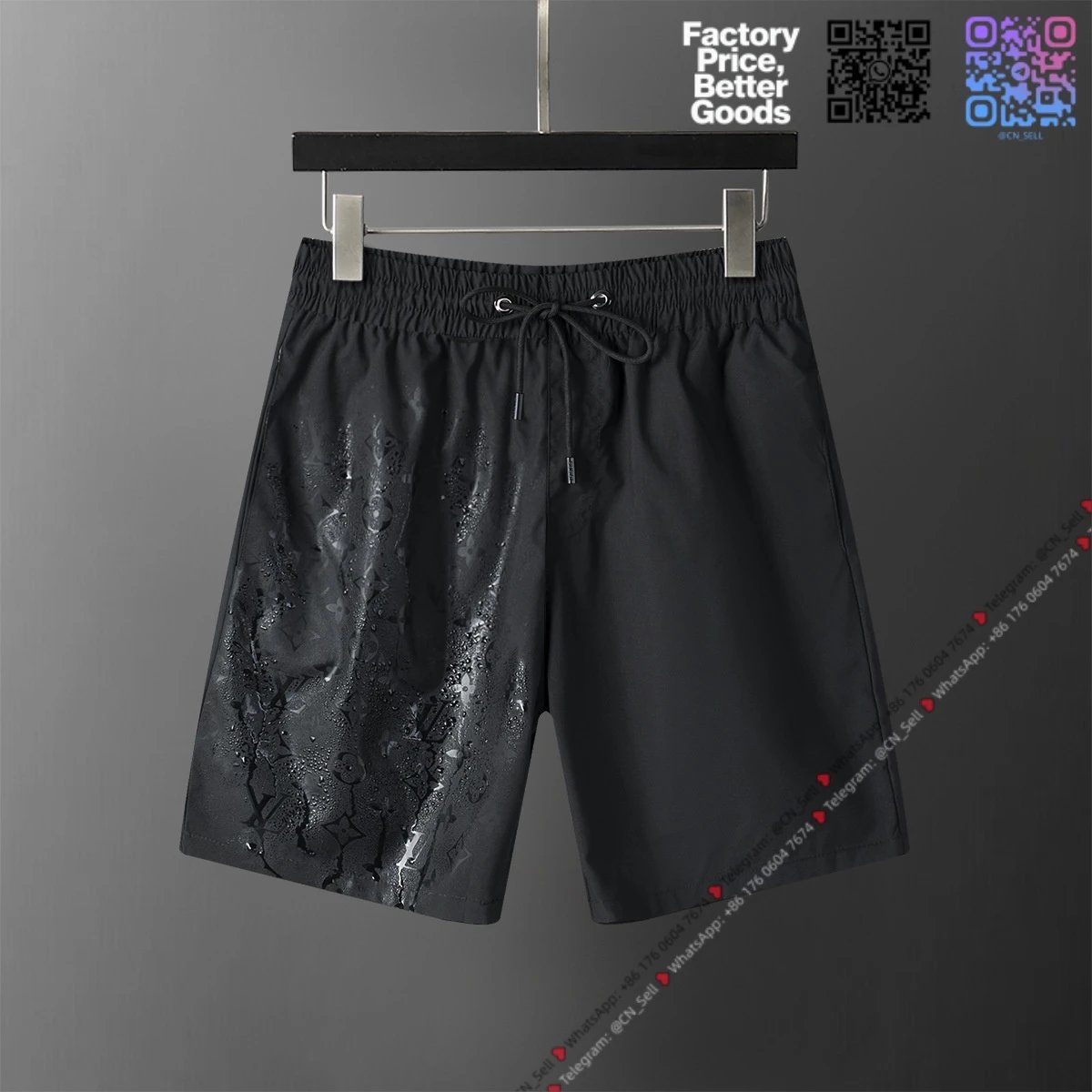 LV Black【Logo Revealed When Wet】