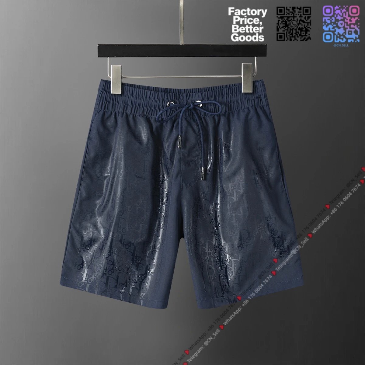 Dior Navy【Logo Revealed When Wet】