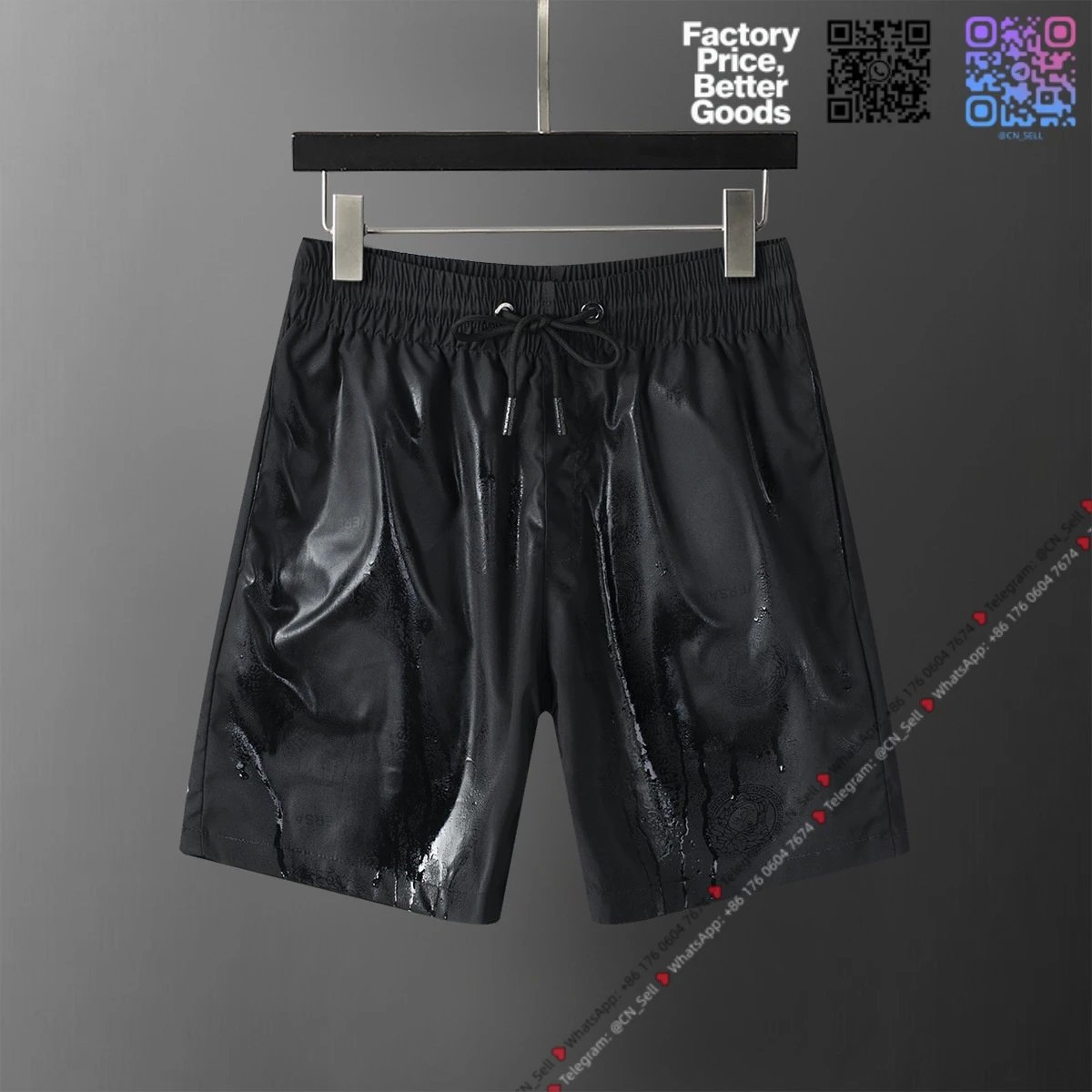 Versace Black 2【Logo Revealed When Wet】