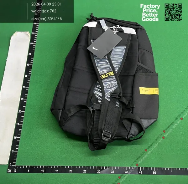 Nike Elite Basketball Backpack Black - 12